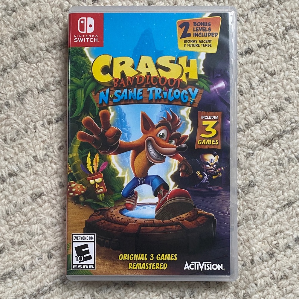 Crash Bandicoot N. Sane Trilogy for Nintendo Switch - Multicolor